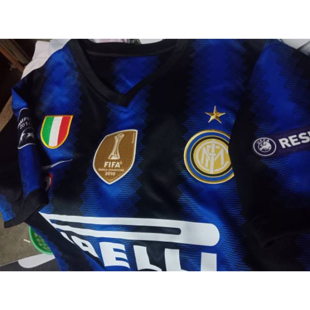 Jersey retro intermilan 2011 full patch