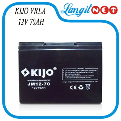 KIJO VRLA 12V 70AH JM12-70 BATTERY DEEP CYCLE