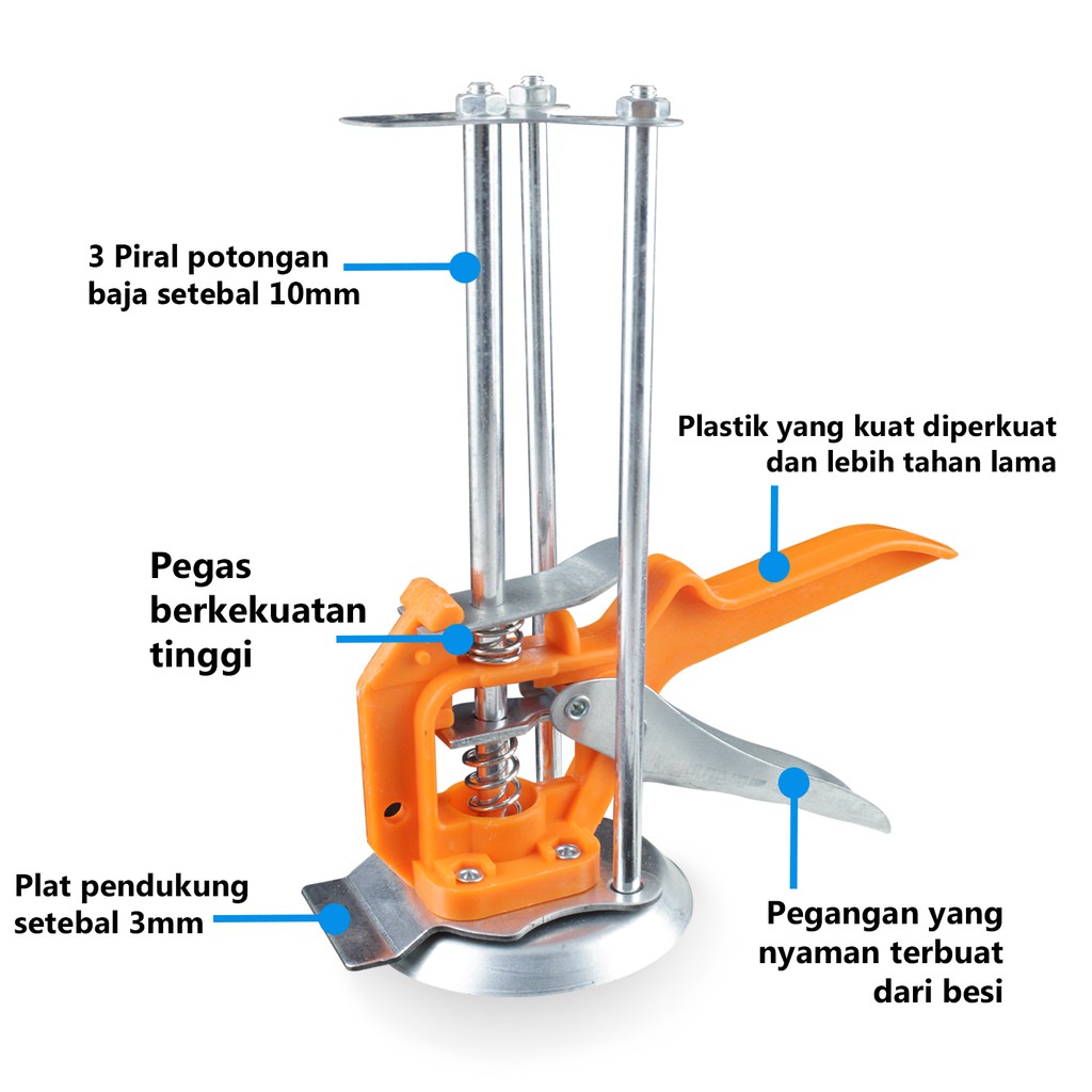 Alat Dongkrak Alat Pengukur Tinggi dinding Bahan Keramik 3 Pilar Multifungsi