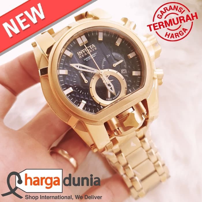 Mega Sale Jam Tangan Pria Merk Invicta Free Box Type 25208 TP5 Garansi 1th