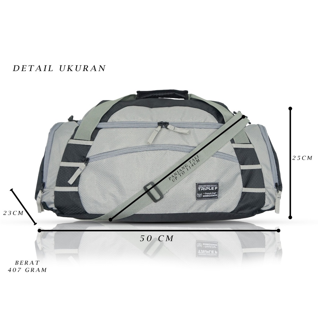 Tas Travel Duffle Bag Multifungsi Camp Series