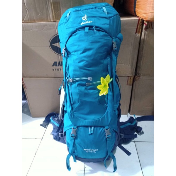 Deuter aircontact 40+10 SL Tas gunung tas hiking Deuter aircontact 40+10 SL