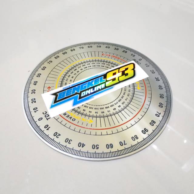 

Busur derajat busur noken as racing dial indicator