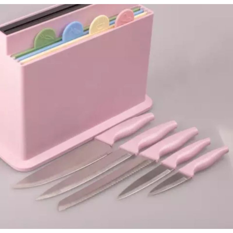 Pisau Set 9in1 Pastel Talenan