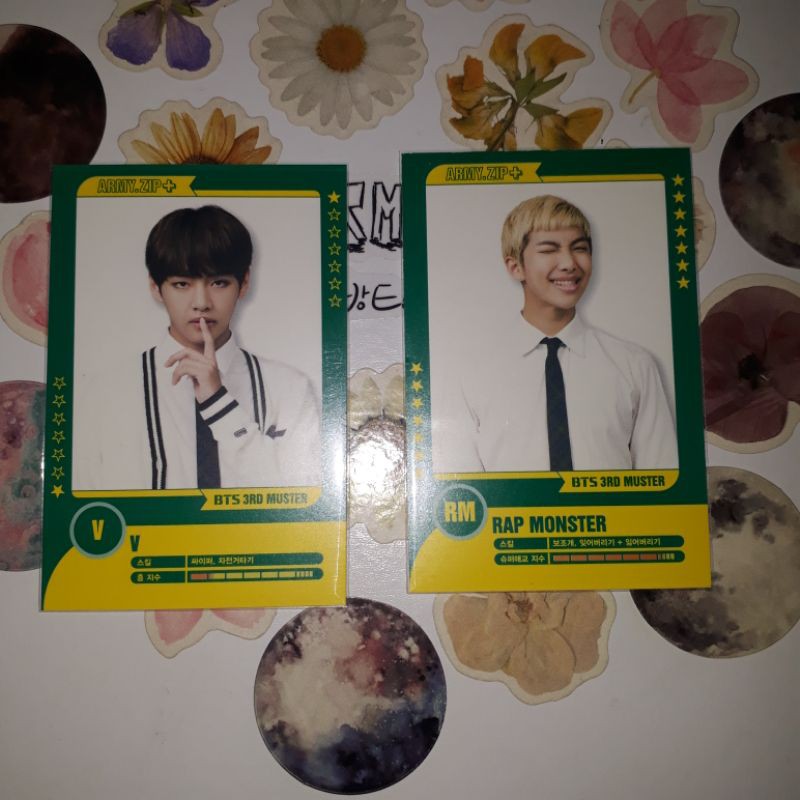 BTS 3RD MUSTER PLAYER CARD