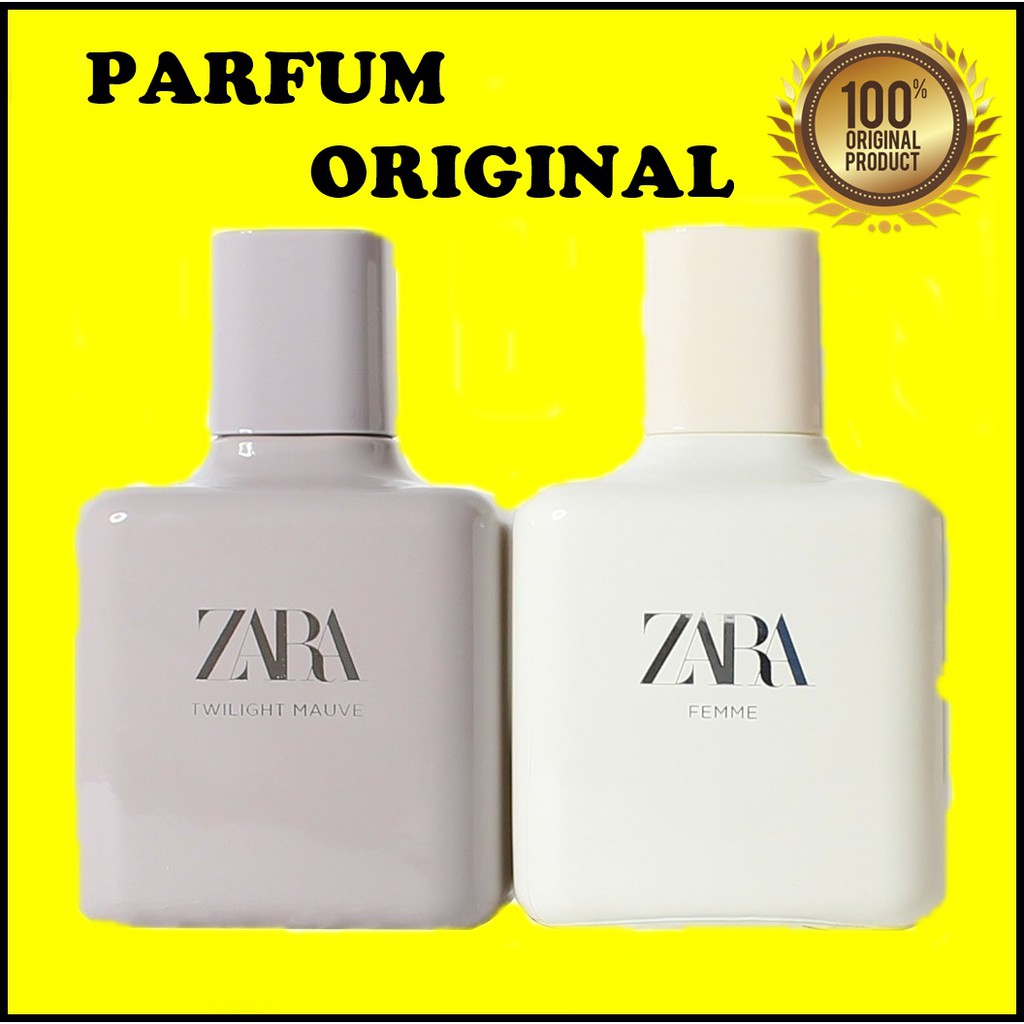 Jual PARFUM WANITA ZARA FEMME ZARA TWILIGHT MAUVE ORIGINAL CEWEK