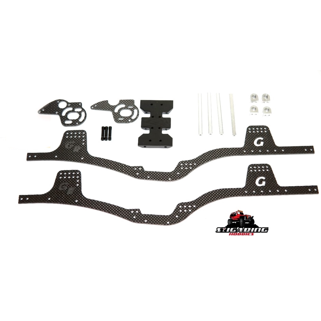 LCG ROCK CRAWLER CHASSIS SET CARBON FIBER