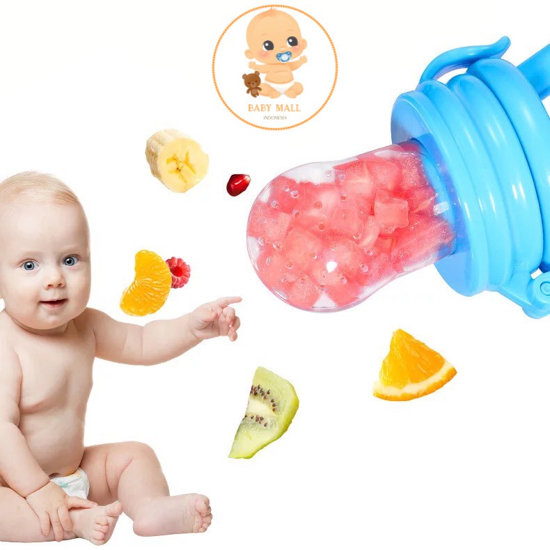 Babymall.id✨ Baby Fruit & Food Feeder / Empeng Buah Bayi / Dot Buah Bayi / Fruit Feeder Pacifier-3