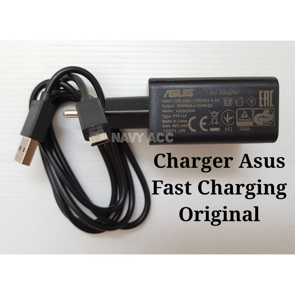 Charger Asus Fast Charging Original - Charger Asus Zenfone 2 Original