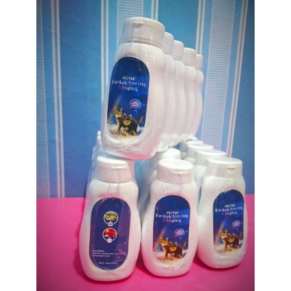 Bedak Anjing Kucing Anti Kutu | Bedak Mimo Untuk Kucing dan Anjing Anti Kutu dan Anti Jamur