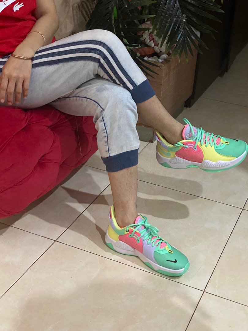 paul george green shoes