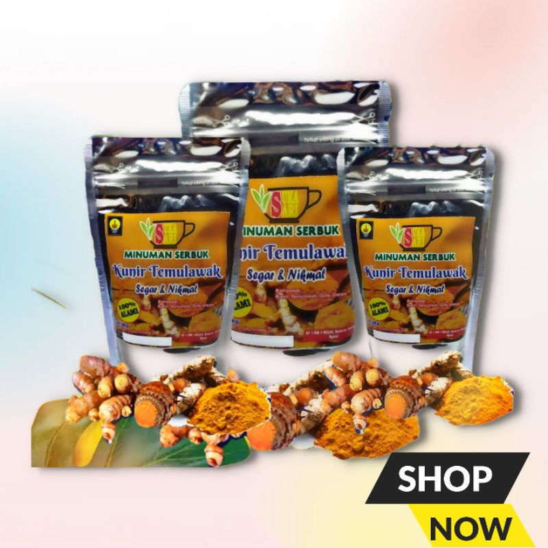 

Kunir Temulawak Sukasari 100gr | 100% halal