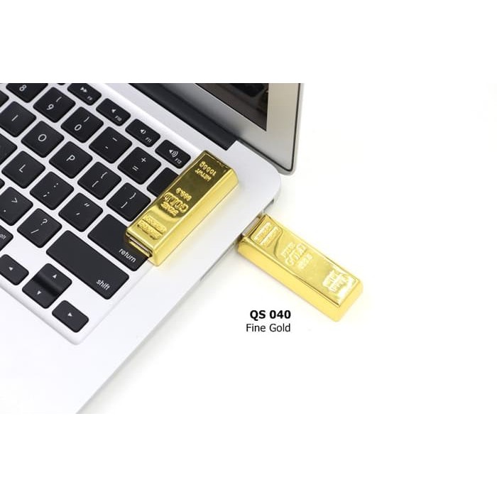 USB FLASHDISK FINE GOLD 8GB | FLASHDISK EMAS 8GB