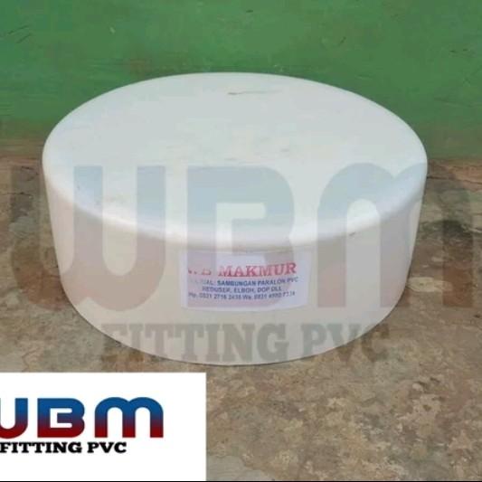 Fitting Tutup Pipa Pvc 8 Inchi Type D Dop Paralon