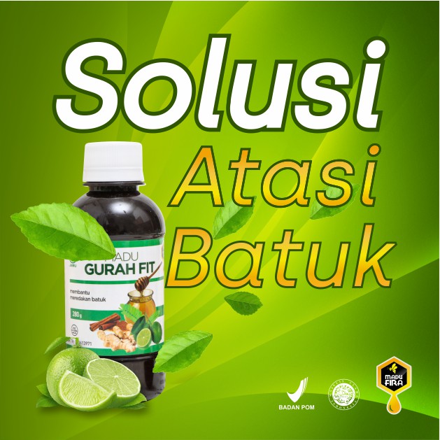 Obat Batuk Kronis Madu Gurahfit Asli Solusi Sesak Nafas Herbal Gurah Alami Madu Gurah Fit Atasi Asma Radang Tenggorokan Flu Batuk &amp; Sinusitis Gurah Fit