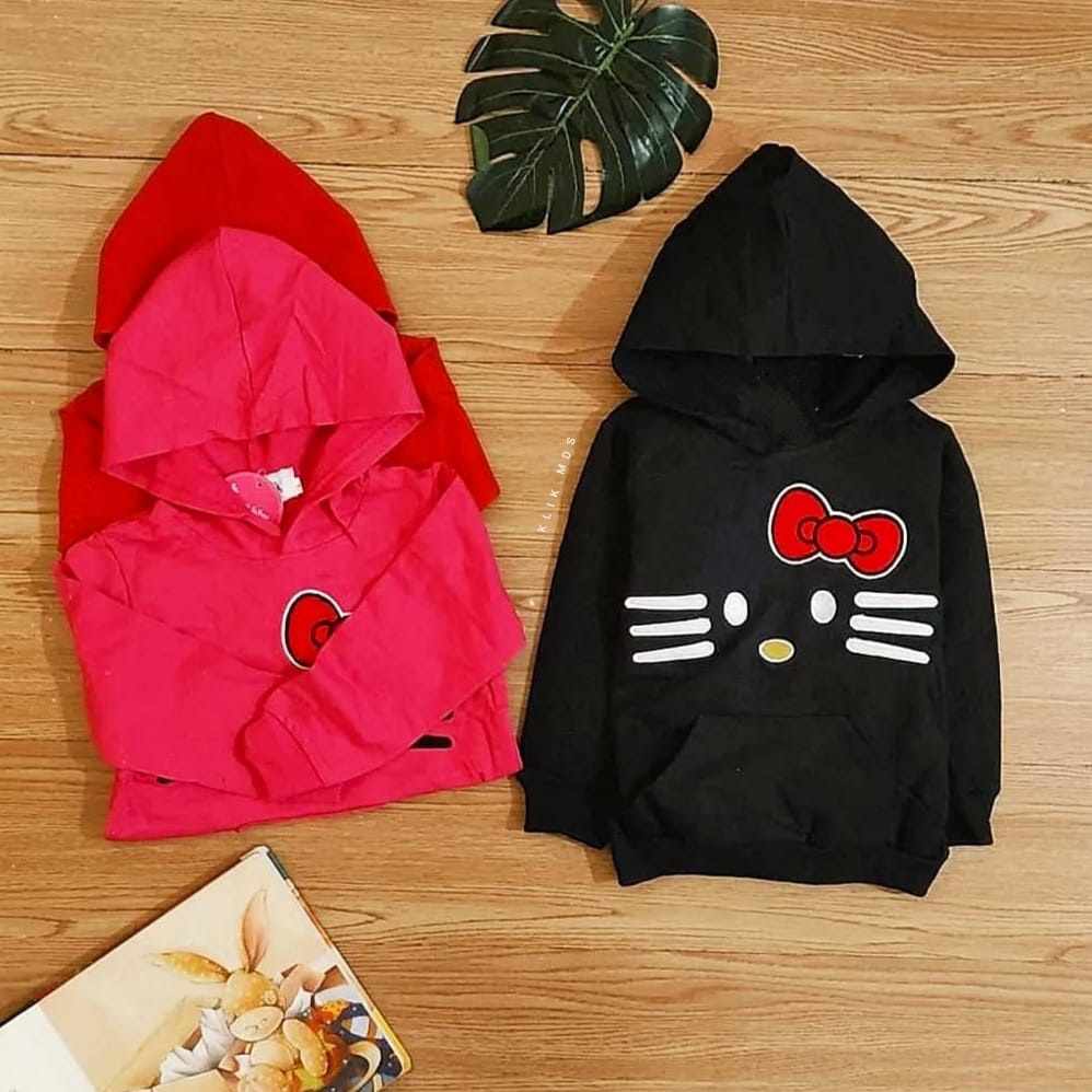 Klik Mds Jaket Anak Bayi Perempuan Girly Cat Ukuran M Dan L Usia 1-4 Tahun