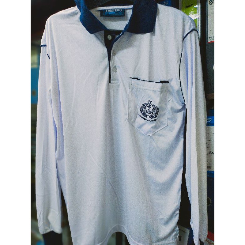 Kaos olahraga TNi AL poral lengan panjang