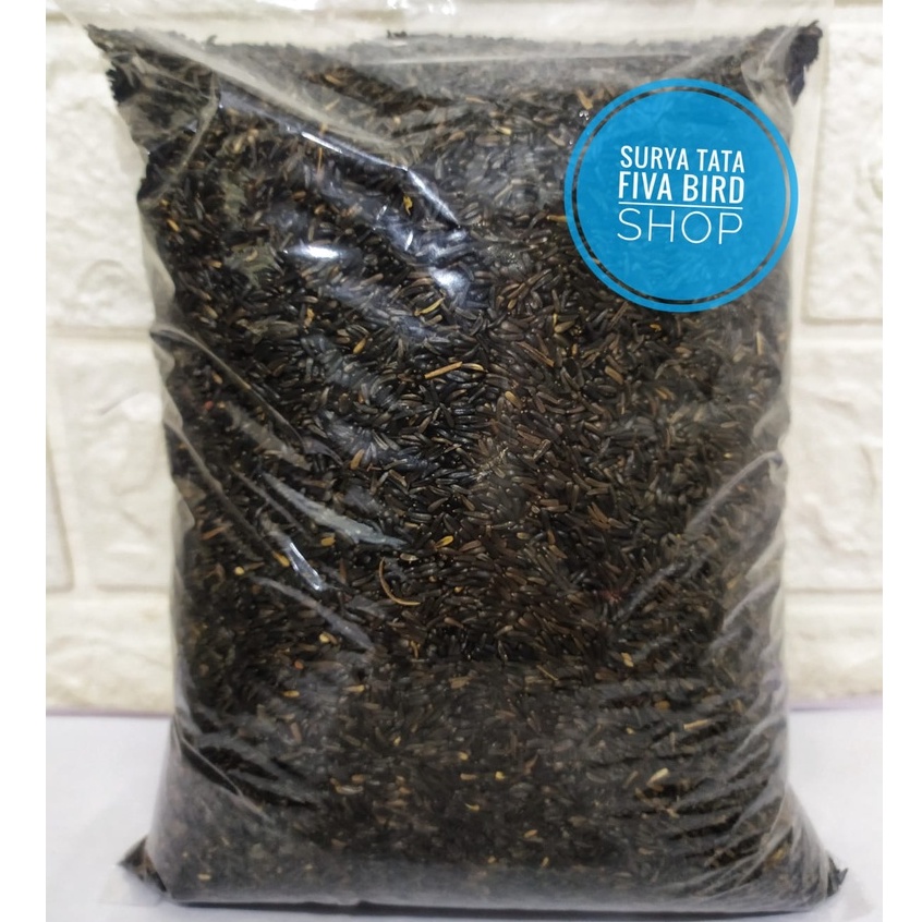 NIGER SEED BIJI NIGER SEED PAKAN BURUNG RED SISKIN KENARI BLACKTHROAT LOVE BIRD