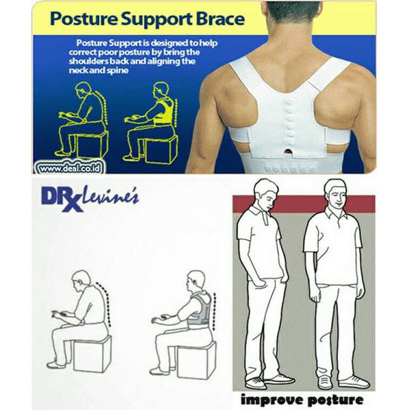 Alat Terapi Penegak Punggung Meluruskan Tulang Belakang Yang Bungkuk