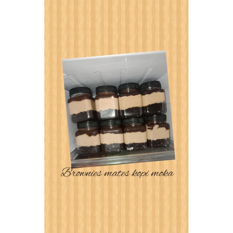 

Brownies mates kopi moca