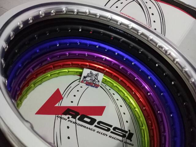 Sepasang Velg Rossi 140 140 Ring 17
