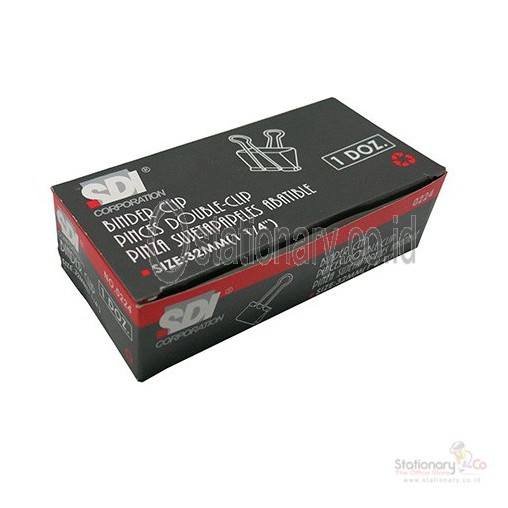 

SDI Binder Clip 1 5/8 Inch 41mm 0223 ( 200 )