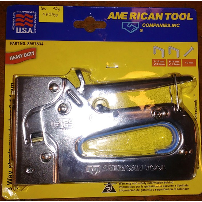 

Staples Gun dan Isi 1 pak (5000 pcs) parts