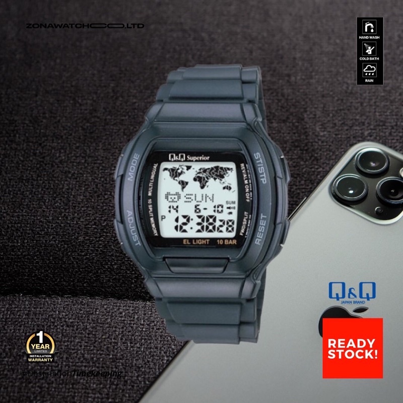 Q&Q SUPERIOR MMW3P ORIGINAL SPORT WATCH