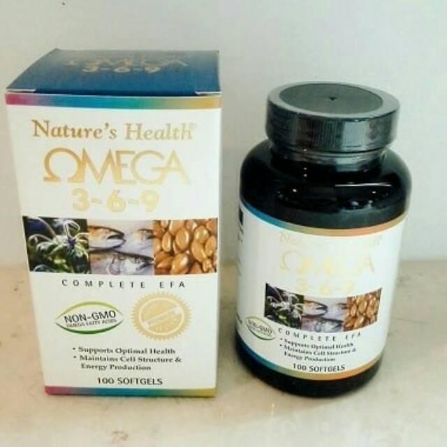 Natures Health Omega 3-6-9 (100 softgels)