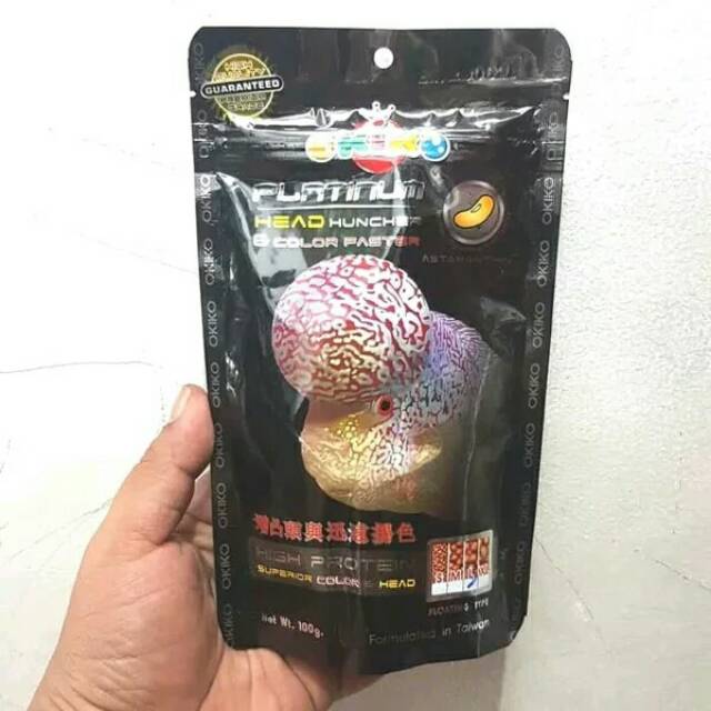 Pakan ikan louhan OKIKO