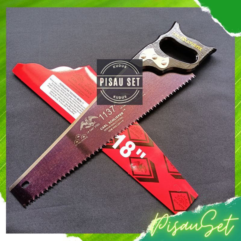 Gergaji kayu cap mata 18" asli gergaji slipher gergaji gorok kayu - PISAUSET