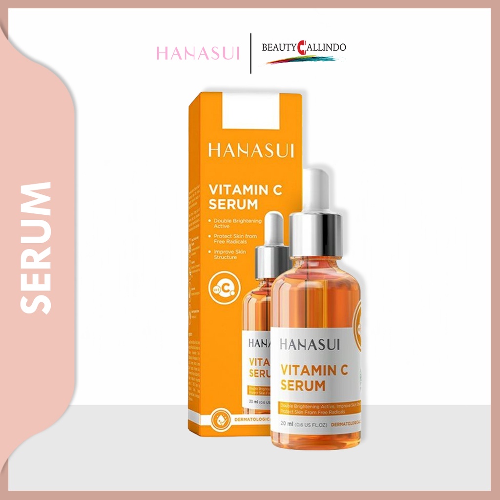 HANASUI Serum Vitamin C 20ml | Serum Wajah