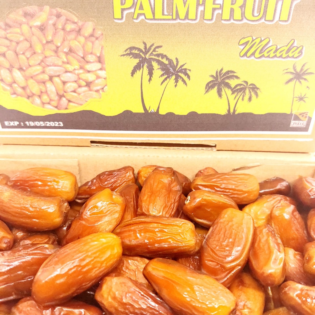 

[COD] KURMA TUNISIA MADU PALM FRUIT 500GR [KEMASAN BOX MIKA]