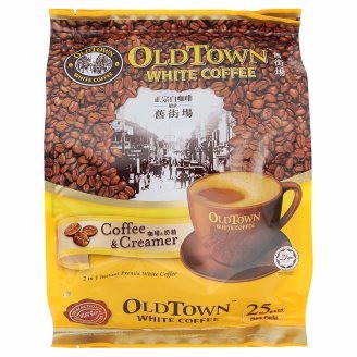 

OLD TOWN WHITE COFFEE 2 IN 1 COFFEE CREAMER NO SUGAR