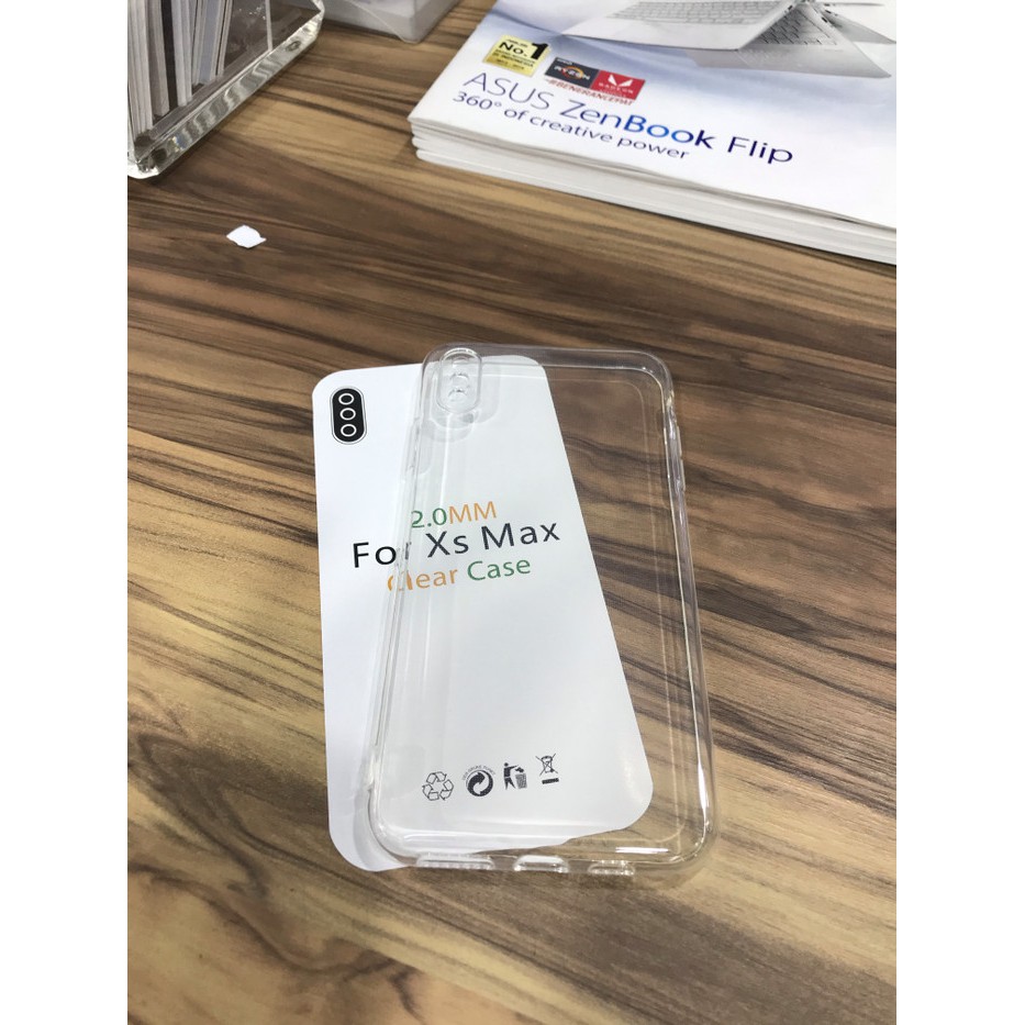 TPU CLEAR CASE BENING TEBAL ANTI PECAH FOR IPHONE XS MAX