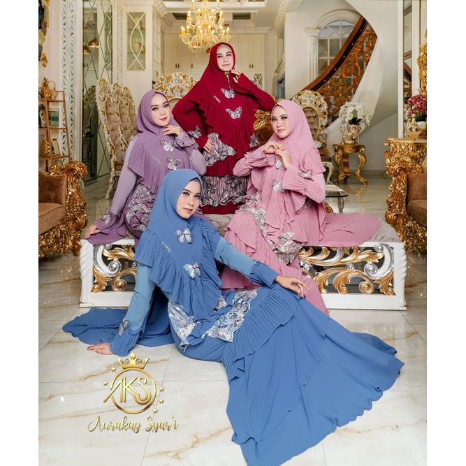 GAMIS MEWAH BY AURAKAY/SET FADYAH SYAR'I BY AURAKAY/GAMIS PESTA BY AURAKAY/GAMIS AURAKAY ORIGINAL/SY