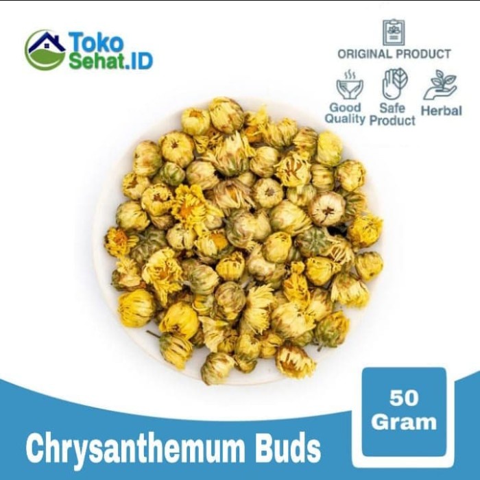 

Teh-Daun- Baby Chrysanthemum Kering - Bunga Krisan Baby - Teh Bunga 50 Gram -Daun-Teh 800 Teh-