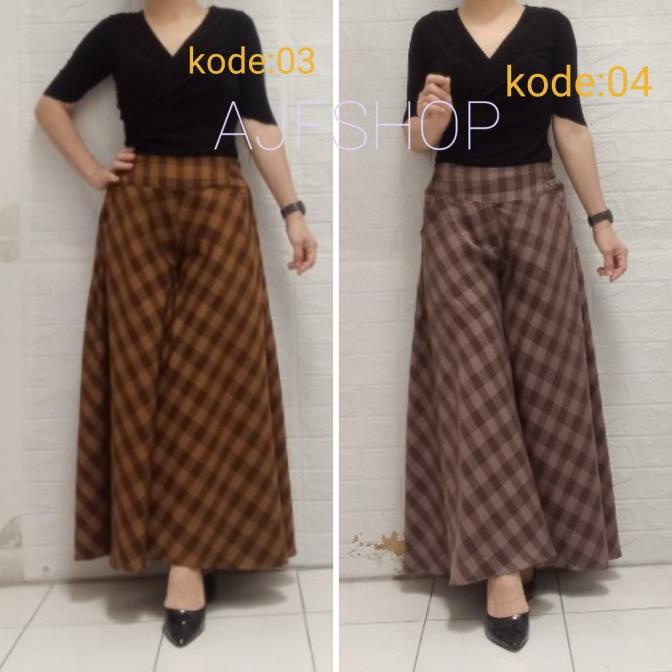 rok kulot muslim rok payung rok lebar rok panjang wanita