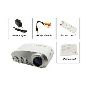 Promo Mini LED Projector RD 802 with TV Tuner portable Proyektor Display Berkualitas