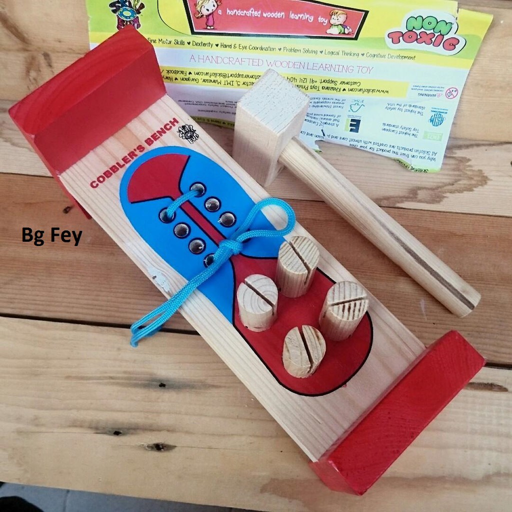 Mainan Anak Kayu Cobbler's Bench