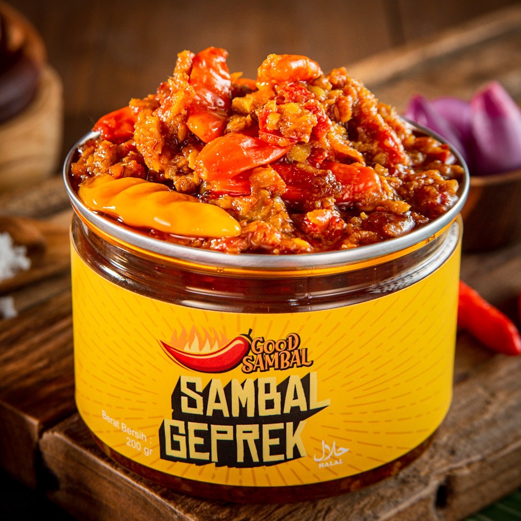 

Sambal Geprek 200 Gram / Good Sambel