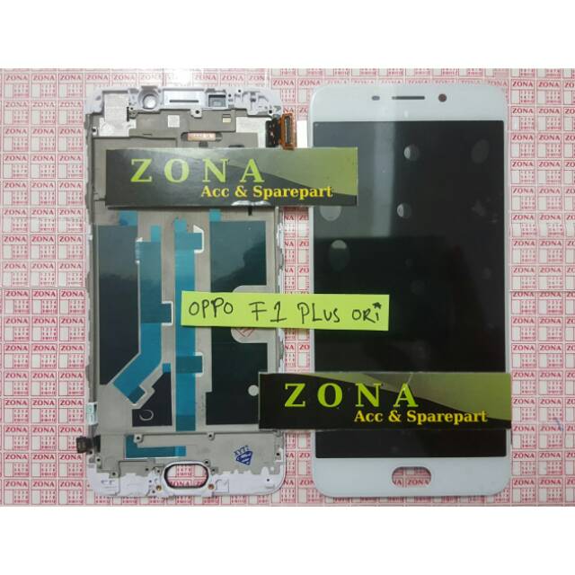 Lcd Touchscreen dan Frame oppo F1 plus x9009 Original