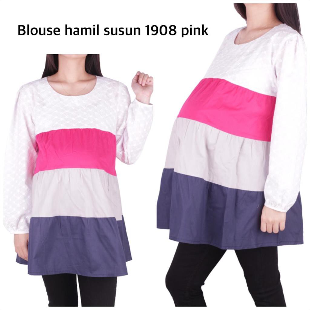 Blouse hamil susunpanjang 1908 baju hamil