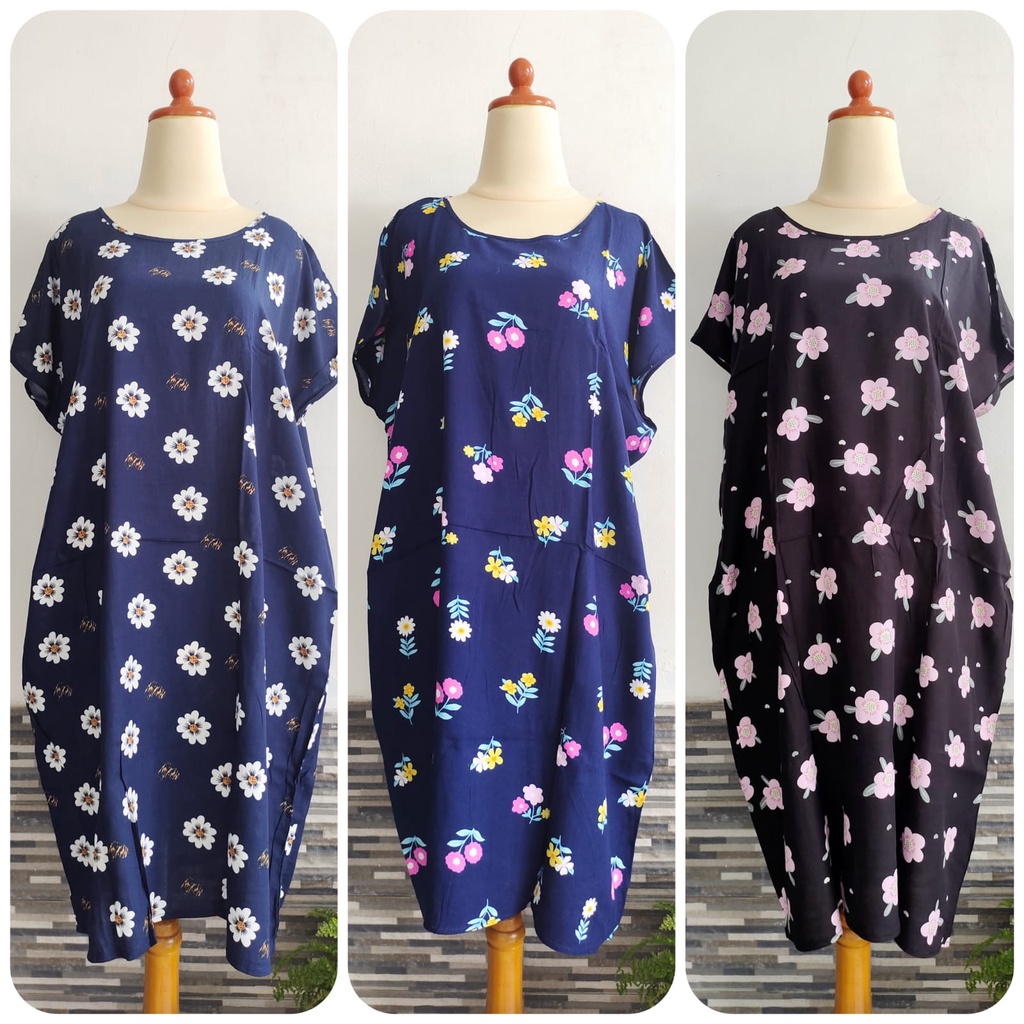 [CSL] Daster Rayon Non Busui Pendek Selutut