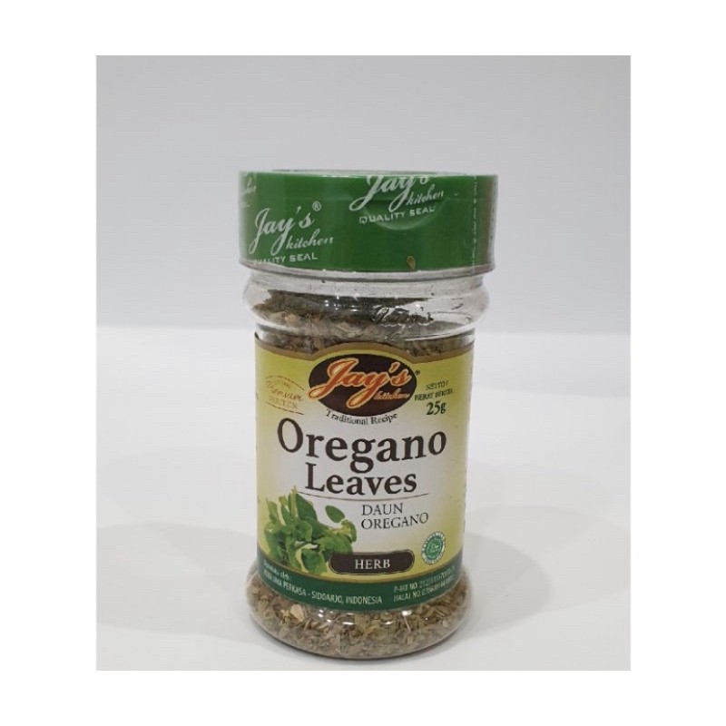 

JAY'S OREGANO LEAVES 25 GR / DAUN OREGANO
