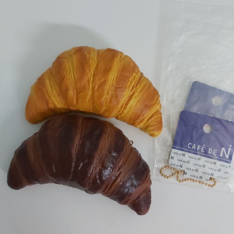 Cafe De N Licensed Squishy Croissant