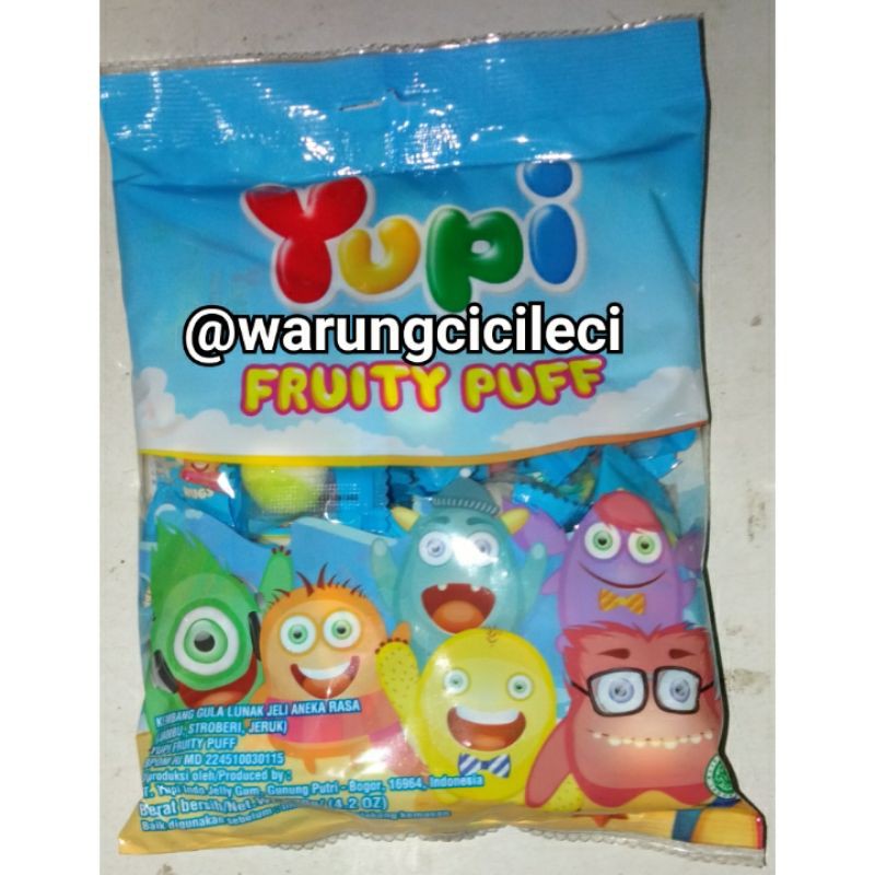 

YUPI FRUITY PUFF 120g