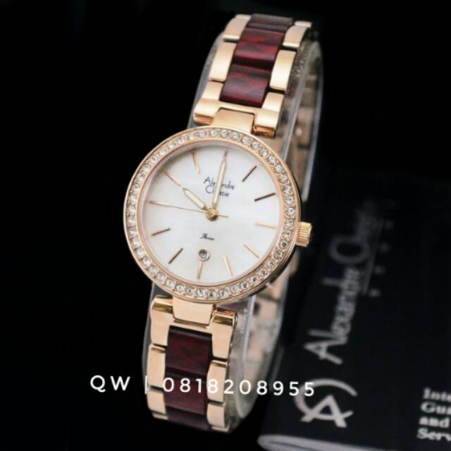 Jam Tangan Wanita Alexandre Christie Ac 2492 / jam Tangan cewek / arloji