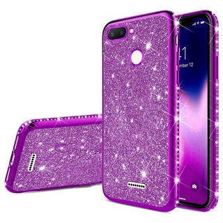 Soft Case TPU Slim Cover Belakang Motif Glitter Berlian