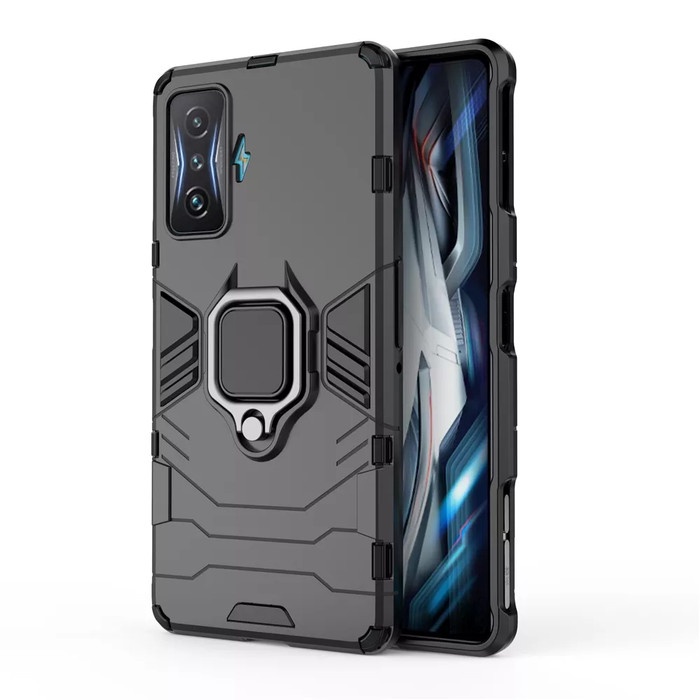 poco f4 gt   f4 5g ring panther case bibercas